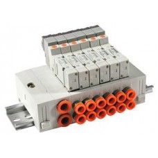 SMC solenoid valve 4 & 5 Port SX SS5X3-45, 3000 Series, Stacking Manifold, Individual Wiring